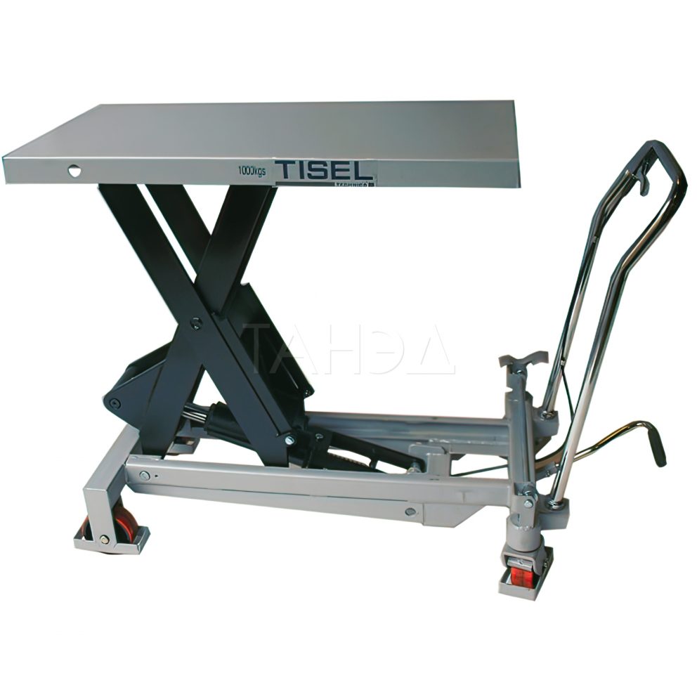 Подъемный стол Tisel HTG504 с поднятой платформой