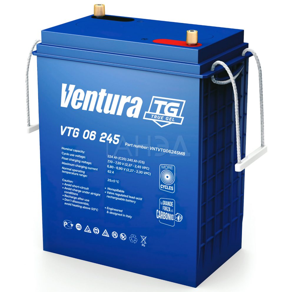 Гелевый аккумулятор Ventura VTG 06 245 M8