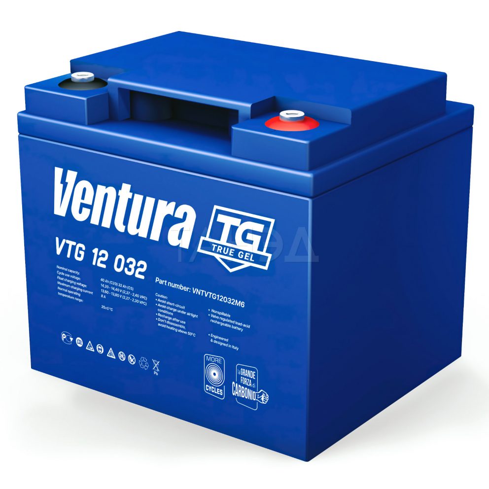 Гелевый аккумулятор Ventura VTG 12 032 M6