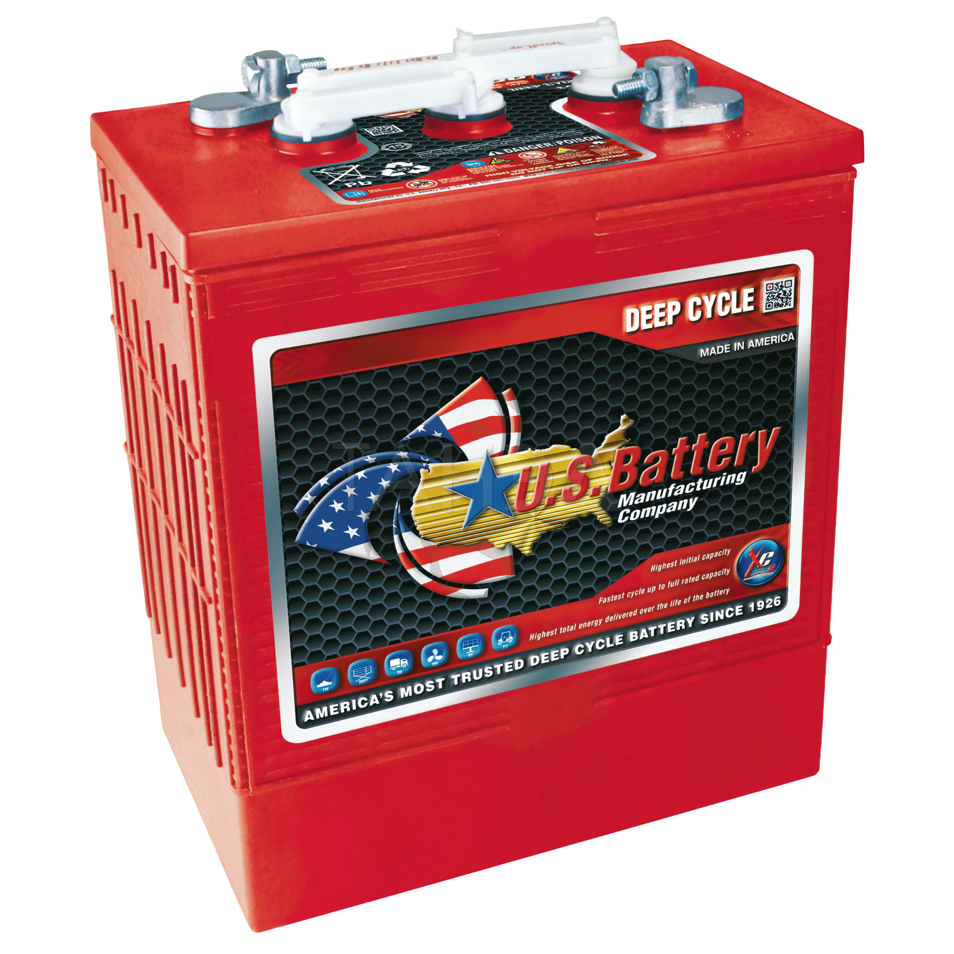 Тяговый аккумулятор US Battery US 305 HC XC