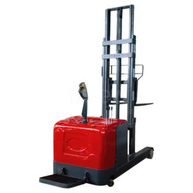 Штабелер самоходный TOR CDD-RMR с раздвижными вилами и противовесом (с платформой)