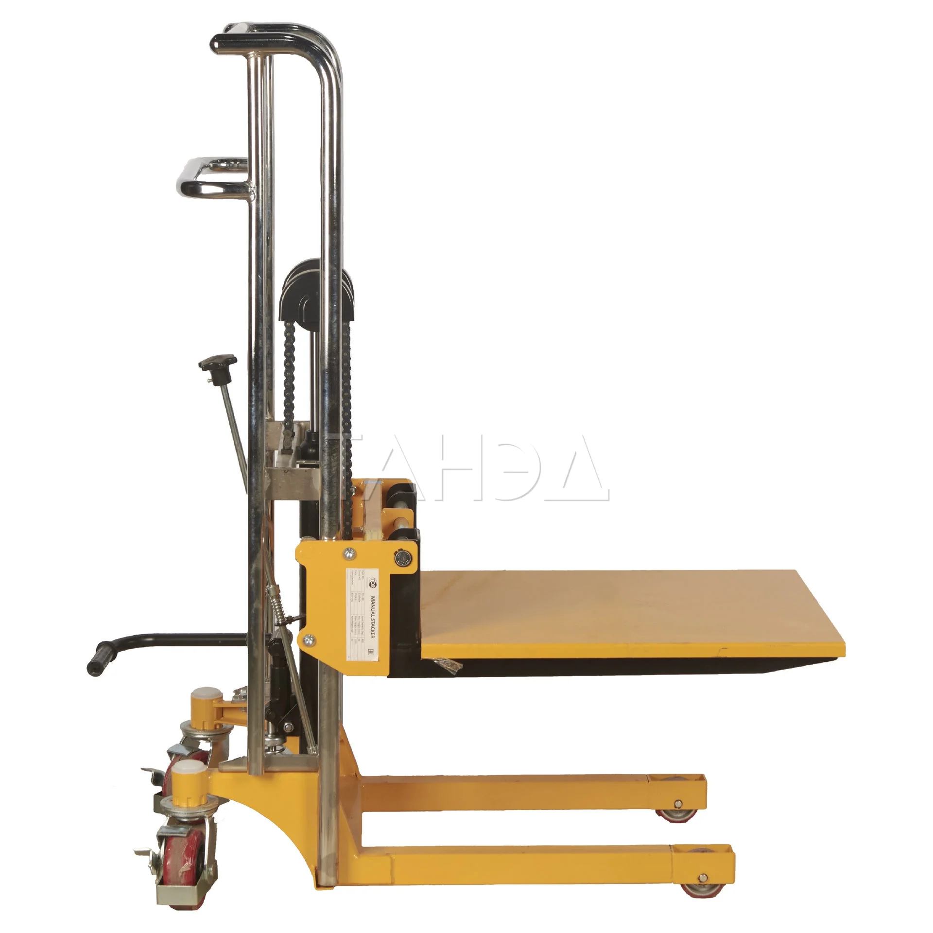 Штабелер гидравлический TOR PJ4110 облегченный