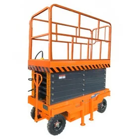 Самоходный ножничный подъемник TOR серии SJY-G