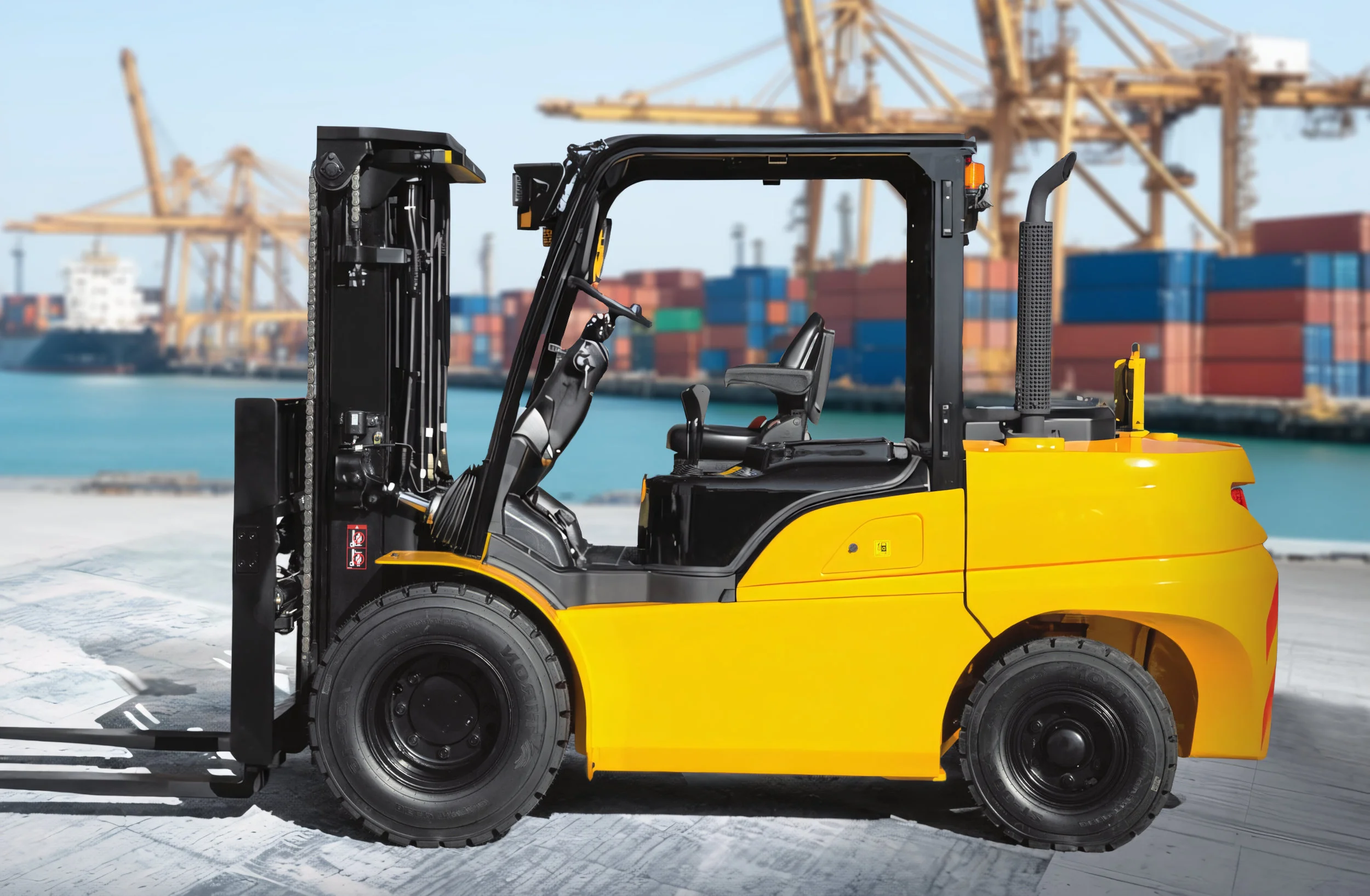 Выбор дизельного погрузчика грузоподъемностью от 3 до 5 тонн