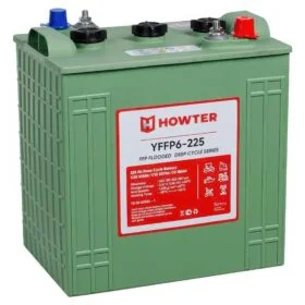 Тяговый аккумулятор HOWTER FFP 06 225, 6 В, 225 Ач