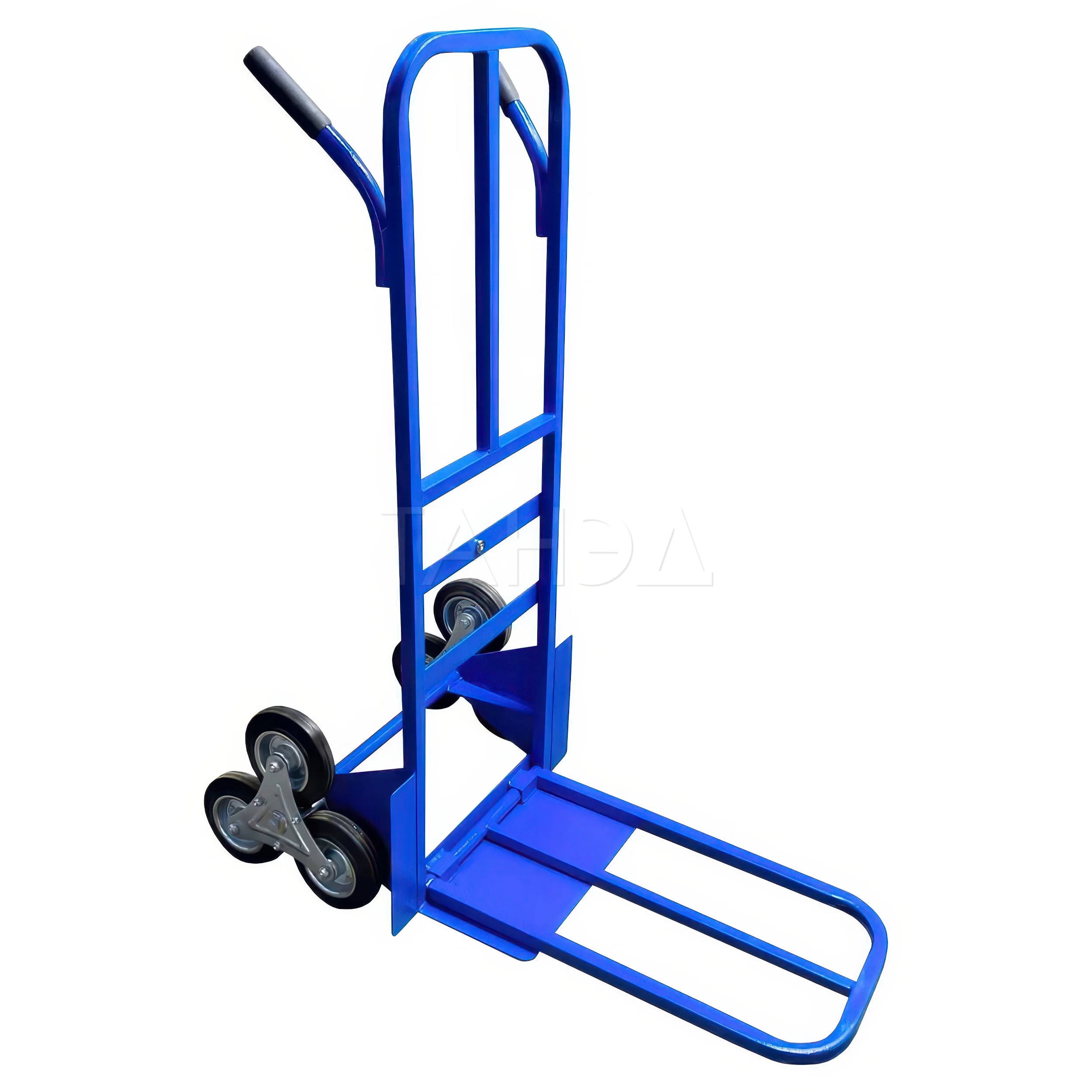 Тележка грузовая ручная TOR КГ-200ПЛ с трехколесным блоком