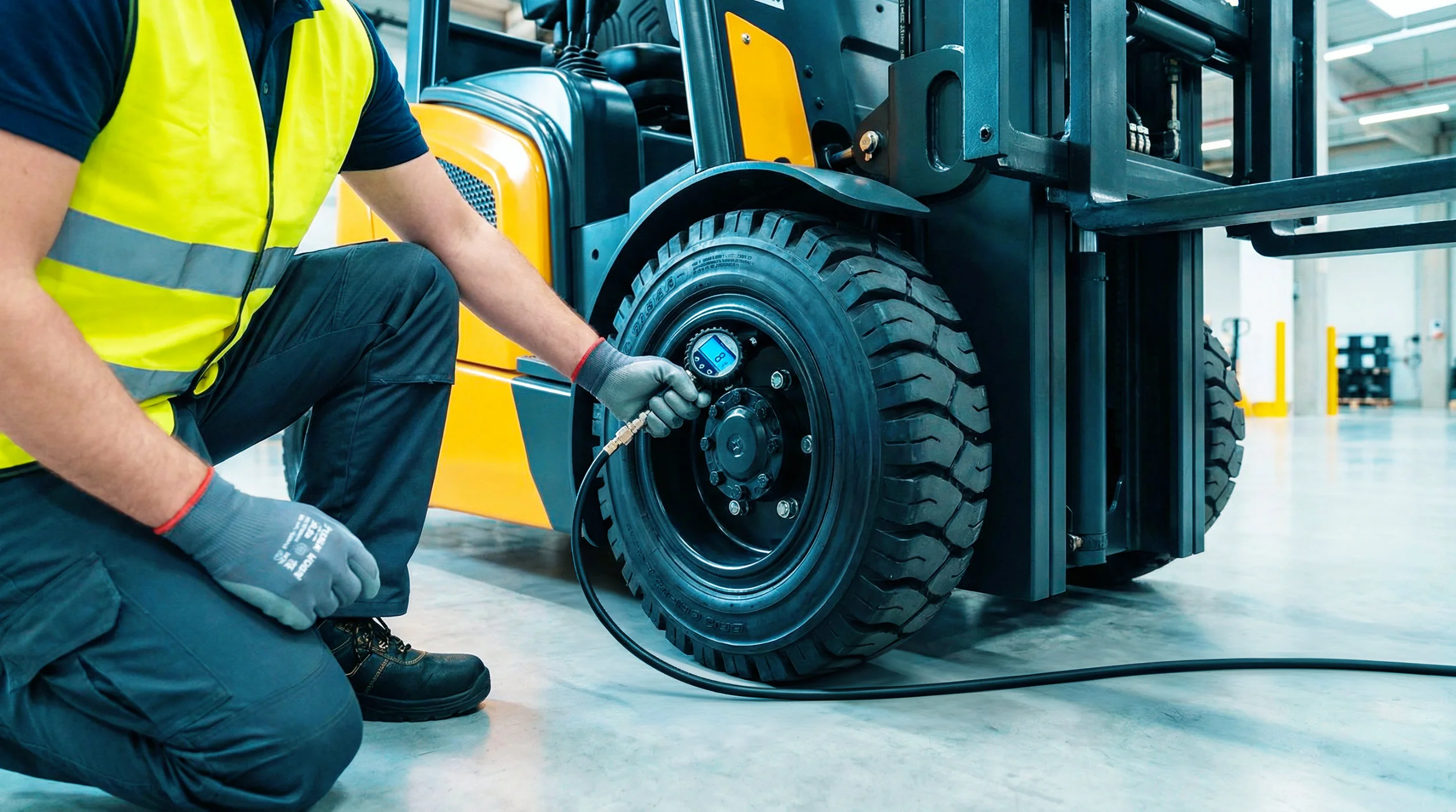 Нормы давления в шинах автопогрузчиков