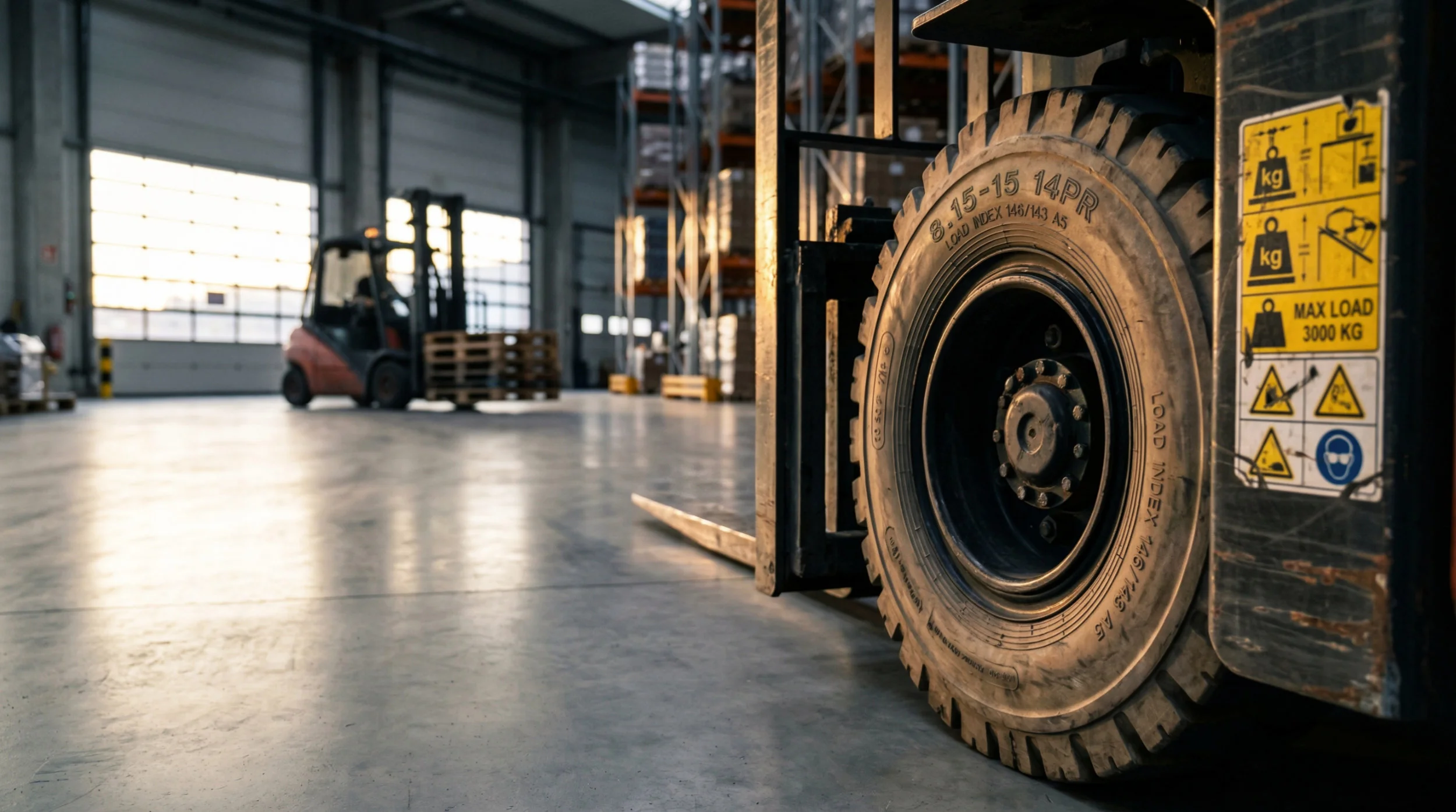 Как правильно подобрать шины для вилочных погрузчиков по индексу нагрузки