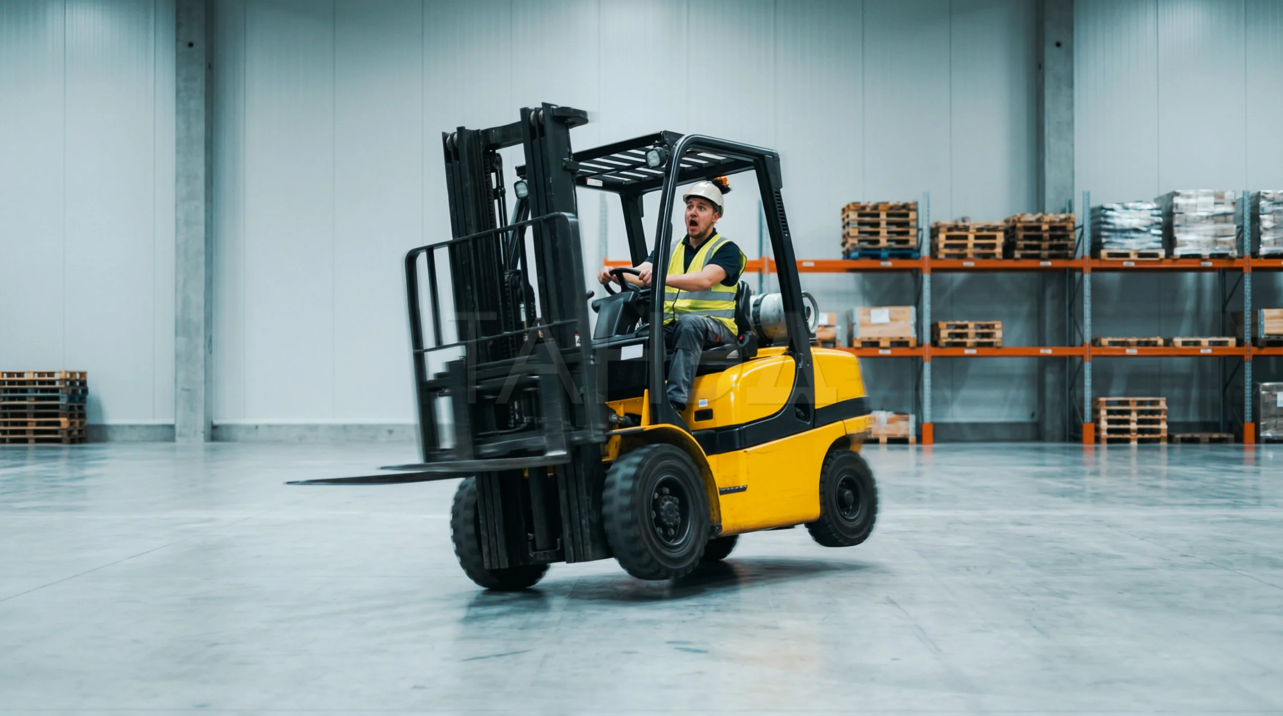 Влияние шин на устойчивость вилочных погрузчиков