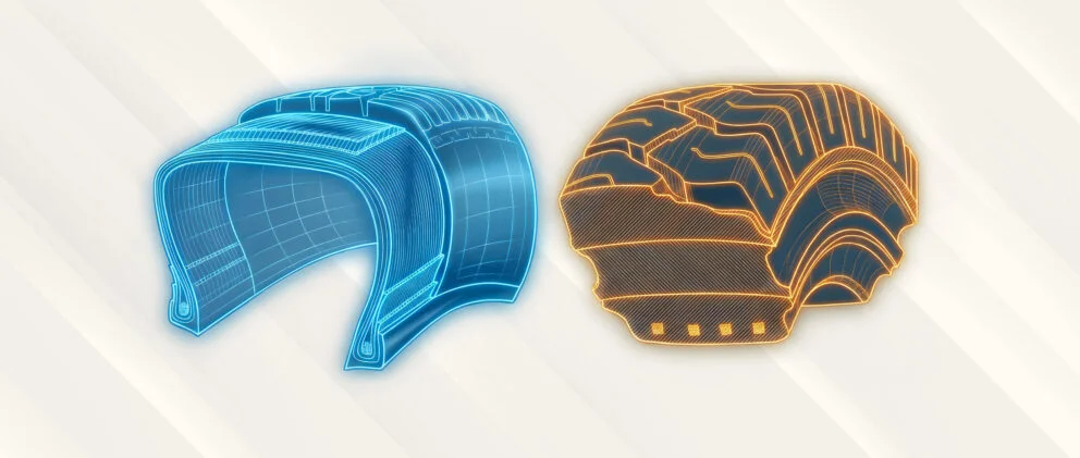 Обзор конструкций шин для погрузчиков и их технические различия