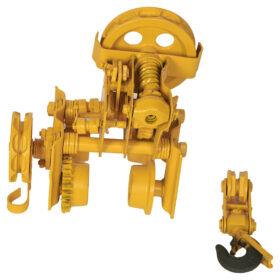 Таль ручная червячная передвижная TOR серии ТРЧП, грузоподъемностью 3.2-5 тонн