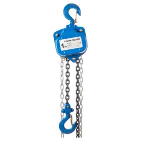 Таль ручная шестеренная TOR ТРШ серии 622-A, грузоподъемностью 1 т