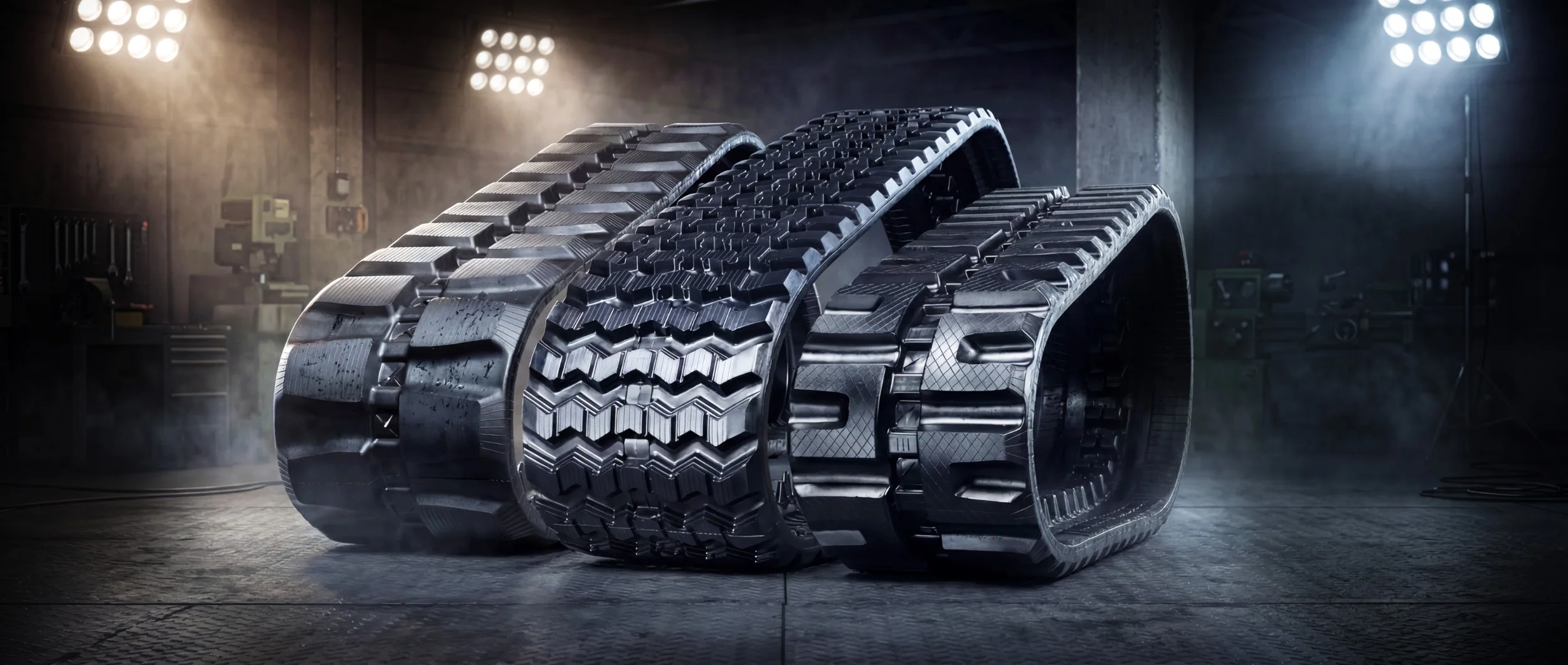 Выбор резиновых гусениц под технику