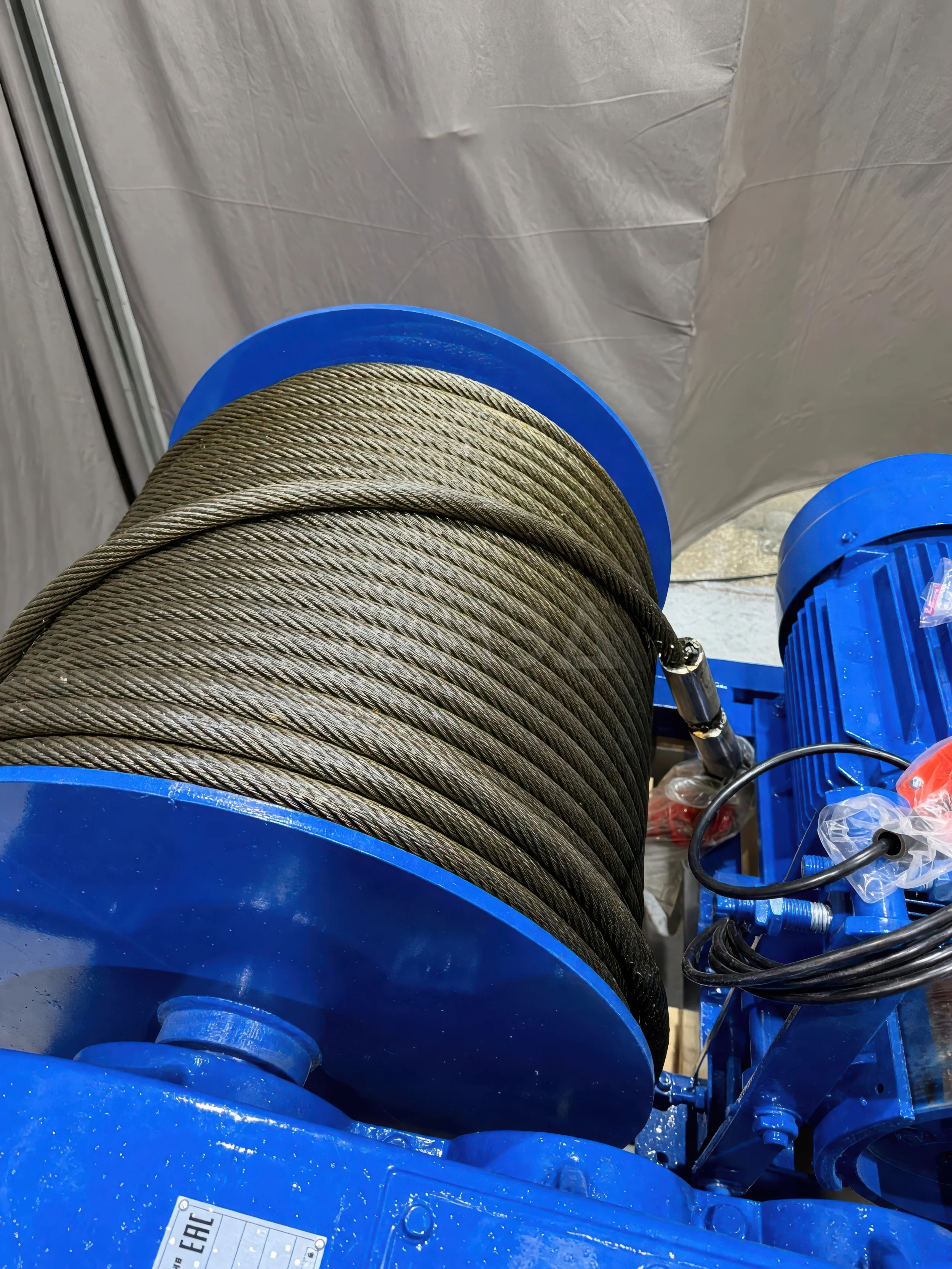 Лебедка электрическая TOR ЛМ 5 т, 250 м, 380 В